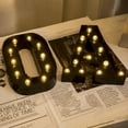 thumbnail image 3 of Sunjoy Tech LED Alphabet Lights Sign Versatile Waterproof Battery Powered Lamp for Weddings Parties Home Decoration, 3 of 8