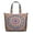 Meditation, variant on Lightweight Travel Tote Bag with Modern Lemon Vintage Floral Prints Large Capacity Weekender Bag Featuring Cute Yellow Fruit Bright Summer Design
