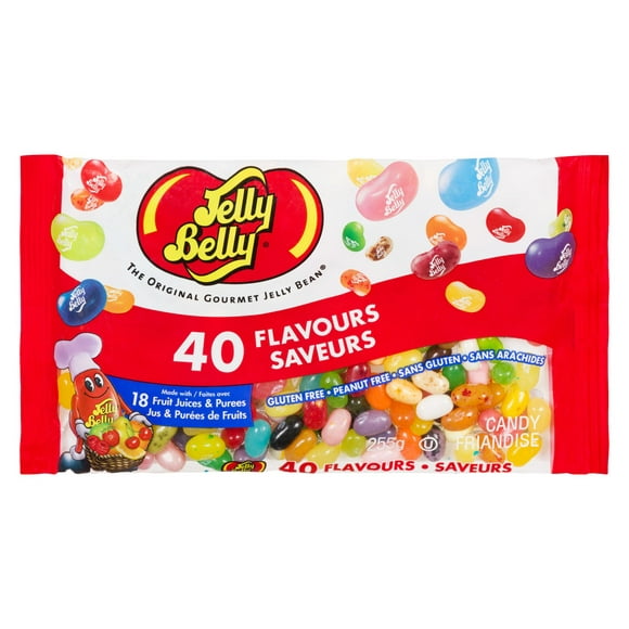 Sachet de friandises Jelly Belly à saveur variée 40 saveurs, 255 g