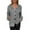 Gray, variant on Vedolay Womens Cardigan Sweaters 2023 Full-Zipper Stand Collar Sweater White,XL