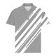 thumbnail image 4 of Blusa y camisa de manga corta con cuello vuelto para hombre, blusa informal con botones y estampado geométrico, blusa de manga corta con cuello vuelto para hombre, 4 of 5