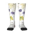 thumbnail image 2 of Lsque Wildflowers Printed Crew Socks Men's Women's LightWeight Thin Casual Calf Socks ,Knee High Socks,Cotton Socks, 2 of 9