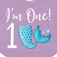 thumbnail image 4 of Inktastic 1st Birthday Mermaid Party Girls Baby Bib, 4 of 4