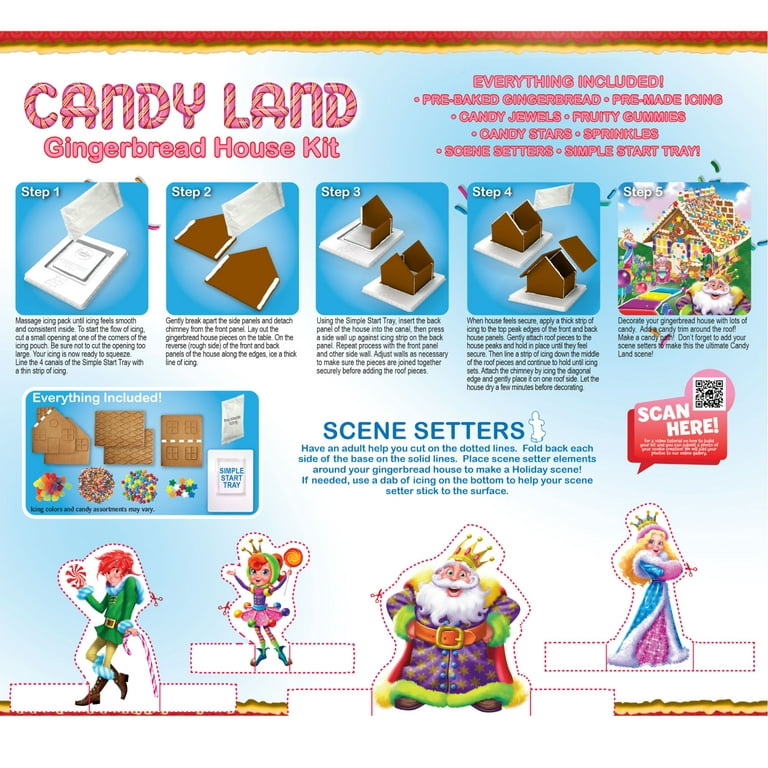 Hasbro Candy Land Gingerbread House Kit Review