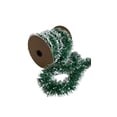 thumbnail image 1 of Escarcha Navideña Distribuidora El Alquimista color Verde con nieve Rollo 9cm * 20m, 1 of 3