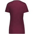 thumbnail image 5 of Augusta Sportswear B25634536 Women Super Soft-Spun Poly V-Neck T-Shirt, Maroon - Extra Large, 5 of 5