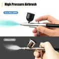 thumbnail image 4 of Mistaha Kit Aérographe Multifonctionnel avec Compresseur Brosse à Air Portable Réglé Double Action Pression Réglable à 5 Niveaux Max.25PSI, 4 of 8