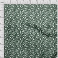 thumbnail image 4 of oneOone Cotton Poplin Twill Green Fabric Floral Ditsy Silhouette Sewing Fabric By The Yard Printed Diy Clothing Sewing Supplies 56 Inch Wide, 4 of 4