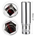 thumbnail image 3 of Unique Bargains 4Pcs 1/4-inch Drive 10mm Cr-V 6-Point Deep Socket, 3 of 4