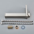 thumbnail image 7 of TVTIUO Tall Brushed Nickel Waterfall Bathroom Basin Faucet Waterfall Vessel Sink Mixer, 7 of 7