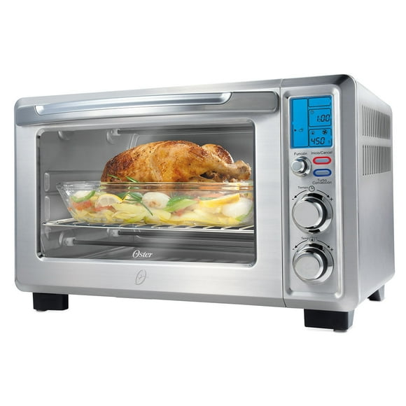 Oster 6-Slice Digital Convection Countertop Oven, Stainless Steel