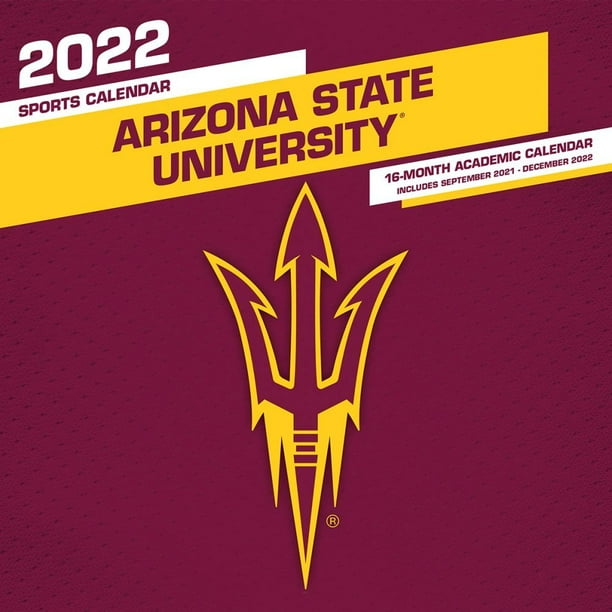 University Of Arizona Academic Calendar 2022 Arizona State Sun Devils 2022 Wall Calendar - Walmart.com