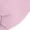 Pink-M, variant on Women's Shoulder Hooded Sweatshirt Fleece Lined Winter Warm Pullover Candy Colors Soft Polyester Fabric