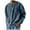Blue, variant on YOIAVAIOY Men's Solid Tees Oversized Drop Shoulder T Shirt Long Sleeve Crew Neck Pocket Tee Tops Lightweight Fall Sweatshirt Green L