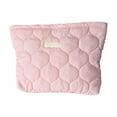 thumbnail image 3 of CQCYD under $5 Puffer Quilted Makeup Bag,Large Makeup Bag,Cute Cloud Toiletry Bag,Portable Travel Makeup Bag, Toiletry Organizer Pouch Storage Make Up Bag, 3 of 9