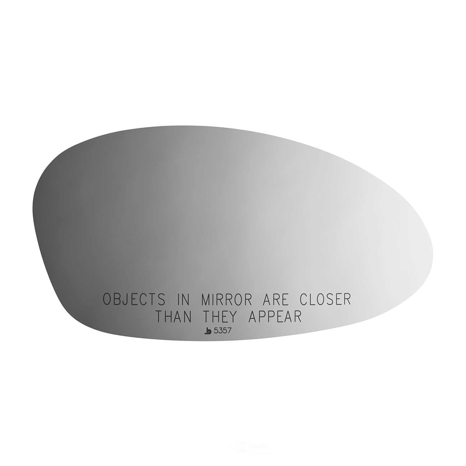 Burco Side View Mirror Replacement Glass - Clear Glass - 5357