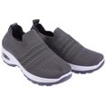 thumbnail image 1 of par de zapatillas deportivas con colchón de aire, zapatillas para correr, zapatillas deportivas informales sin cordones, 1 of 2