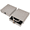 Gray, variant on LANTWOO 2 Pack Jewelry Gift Boxes 3.1 x 3.1 x 1 Inch Cardboard Jewelry Boxes, Small Gift Boxes for Jewelry Earrings Necklaces Handmade Bangles Bracelets (Green)