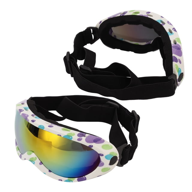 Gafas De Sol Para Perros, Gafas Para Perros Con Protección UV, Protección Contra Rayos UV, Viento, Polvo Y Niebla, Gafas Para Mascotas Con Correa Ajustable Para Perros, Lentes