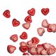 thumbnail image 2 of 15 mini parches termoadhesivos para reparación de ropa, parches bordados en forma de corazón, apliques para coser para jeans, chaquetas, bolsos (rojo), 2 of 5