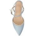 thumbnail image 5 of Journee Women's Martine SuperNatural Shades Buckle Pointed Toe Flats, 5 of 11