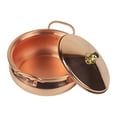 thumbnail image 4 of jifeng Copper Pot Copper Cookware Shabu Shabu Pot for Stovetop, Induction for Household 24cm, 4 of 9