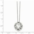 thumbnail image 2 of Cheryl M 925 Sterling Silver CZ 18in Necklace; for Adults and Teens; for Women and Men, 2 of 2