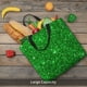 thumbnail image 5 of Easygdp Green Glitter Bolsa Tote para Mujer, Bolso de Hombro para Trabajo, Playa, Viajes, Compras y Supermercado, 5 of 7