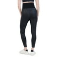 thumbnail image 6 of Time And Tru Women's Faux Leather Maternity Leggings, 6 of 7