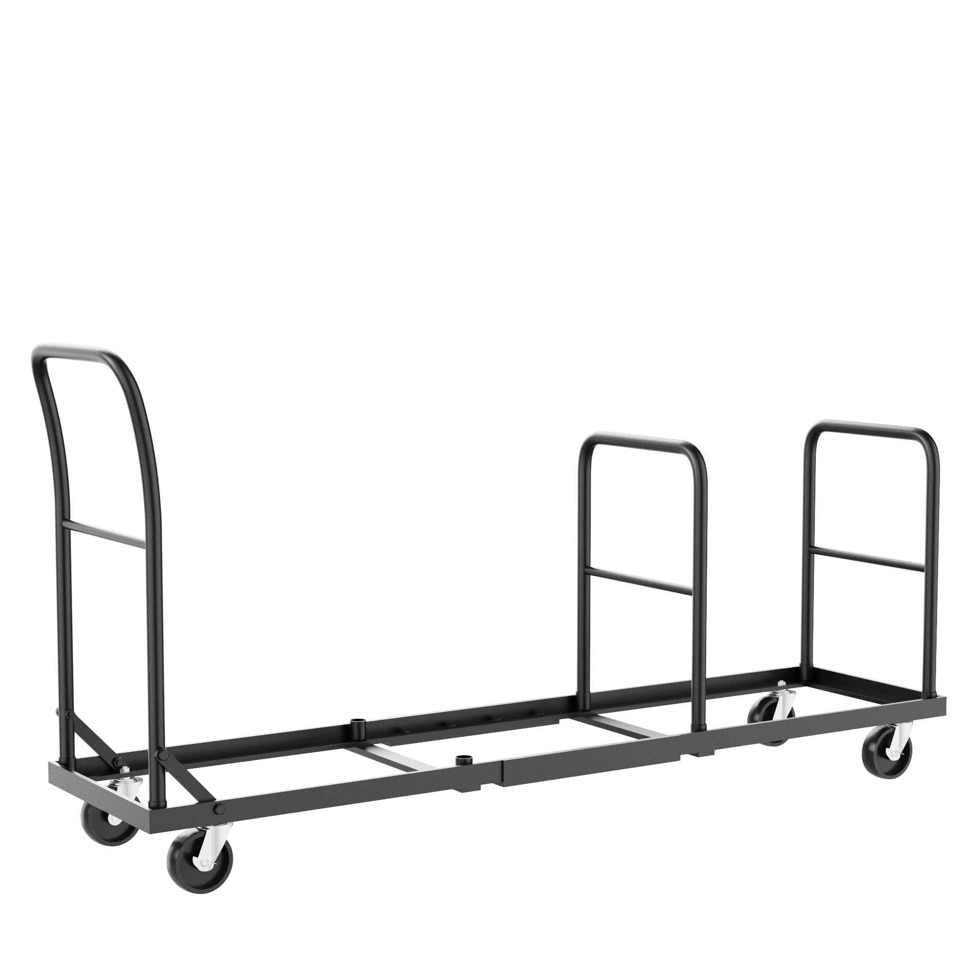 HOHYN Industrial Folding Chair Hand Truck | 2000LB Capacity, 4-Wheel Stability System, All-Terrain Mobility | Ideal for Event Venues, Banquet Halls and Hospitality Use