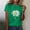A11 Green, variant on Tshirts Shirts for Women Large Daisy Graphic T Shirt Summer Floral Botanical Printed Tops Casual Short Sleeve Crewneck Lightweight Shirts Vintage Nature Pattern Basic Everyday Tees