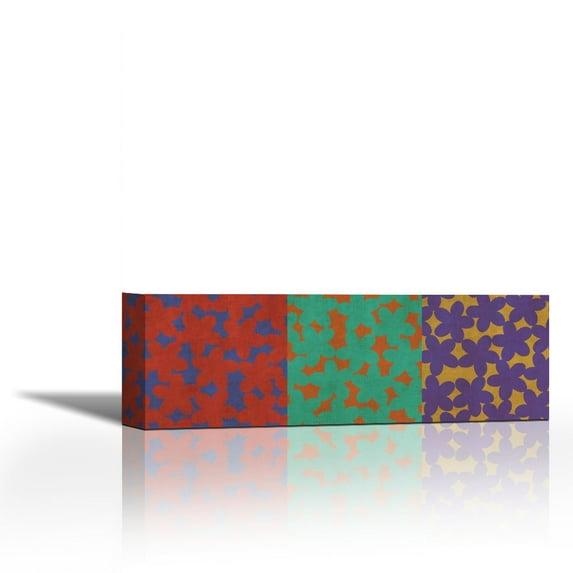 Fun II - Contemporary Fine Art Giclee on Canvas Gallery Wrap - wall décor - Art painting - 36 x 12 Inch - Ready to Hang