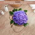 thumbnail image 4 of 3-Piece Hand-Woven Storage Basket Wicker Hanging Flower Pot Basket Plant Basket Indk8242, 4 of 7