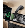 thumbnail image 1 of Cargador de coche inalámbrico Belkin MagSafe, soporte para teléfono negro, 1 of 9