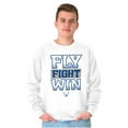 thumbnail image 5 of US Air Force Fly Fight Win Slogan Sweatshirt for Men or Women Brisco Brands X, 5 of 6