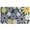 Navy Daisy Flower, variant on Yellow Daisy Flower Pattern Door Rugs,Washable Non Slip Door Mats Indoor,Decorative Door Mats,Entry Mat Indoor for Entrance,Bedroom,Kitchen,Bathroom,17"x30"