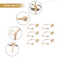 thumbnail image 2 of 6Pcs Earring Hooks Metal Earring Hooks Dangle Earrings Making Earring Hooks DIY Earring Material, 2 of 8