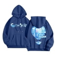 thumbnail image 2 of FASHOFT Palm Graphic Hoodies for Women Meet Me at The Ocean Y2k Oversized Sweatshirt Long Sleeve Preppy Outfit Navy M, 2 of 8