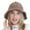 Khaki, variant on Women's Autumn And Winter Woolen Pot Hat Fashion And Cute Knitted Warm And Cold Fisherman Hat