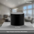 thumbnail image 2 of Quikobo Candle Tin 24 Pieces (Pure Black), 4oz/120ml Candle Container, Empty Container for Candles DIY Set, Jars for DIY Making, 2 of 6