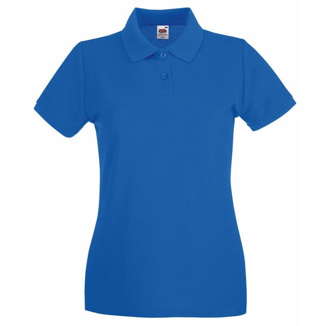 Fruit of the Loom Polo Ajusté à Manches Courtes pour Femmes de Qualité Supérieure
