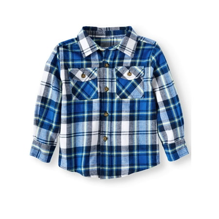 Ht Boys L/s Flannel Shirt
