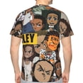 thumbnail image 7 of The Boondocks Men's Short-Sleeve T-Shirt Summer Casual Tee Top Breathable Crewneck T-Shirt Xx-Large, 7 of 7