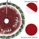 thumbnail image 3 of FloreceBien suministros de decoración de la parte inferior del árbol de Navidad 70 cm lindo patrón falda de árbol de Navidad, 3 of 6