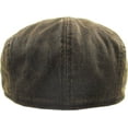 thumbnail image 4 of PU Leather Ivy Hat Golf Driving Ascot Winter Flat Cabbie Newsboy Applejack, 4 of 6