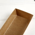 thumbnail image 3 of FUEENIRVA Kraft Paper Cake Box Carrier Transparent Lid Multi-Color for Storage 20Pcs, 3 of 6