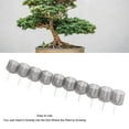 thumbnail image 3 of 100Pcs Paniers d'Engrais en Acier Inoxydable en Plastique Portable Panier de Maille d'Engrais Forme de Colonne Panier d'Engrais Outil de Jardin Réutilisable pour Pépinière de Jardin, 3 of 8