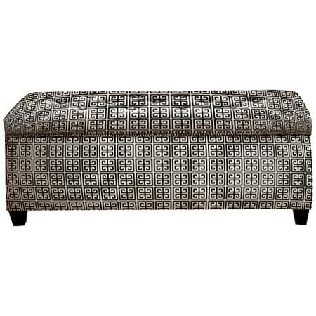 The Sole Secret Towers Button Tufted Shoe Storage Bench Medium