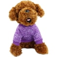 thumbnail image 4 of 1Pcs Pet Dog Classic Knitwear Sweater , Fleece Coat for Small,Medium Dogs,Warm Pet Dog Cat Clothes,Soft Puppy Customes for Dog Grils Boys, 4 of 7