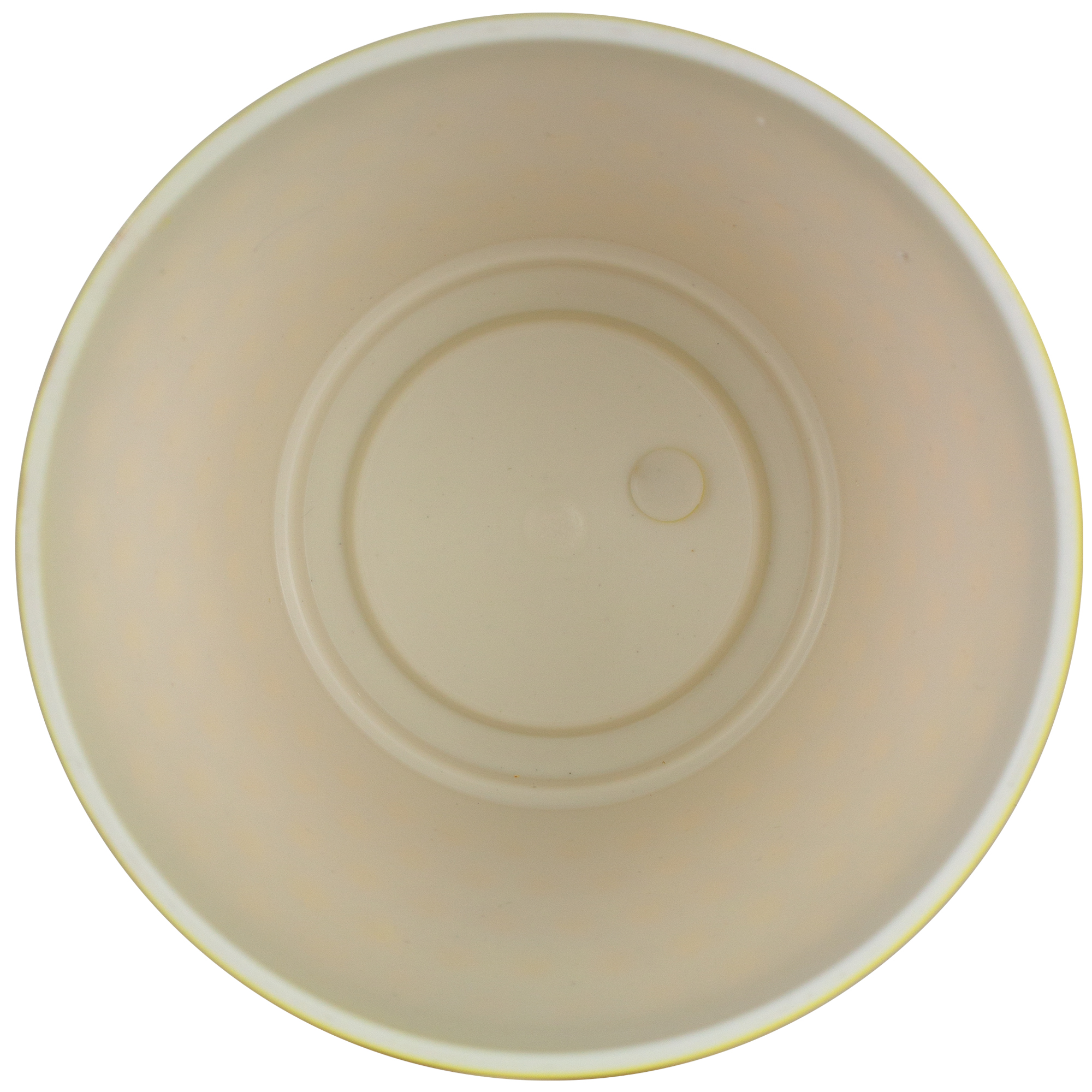 Mainstays 6in DIA Rory Yellow Plastic Planter